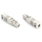 WAGO ELETTRONICA - Spina.con custodia antistrappo.2 poli.bianco