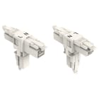WAGO ELETTRONICA - Distributore tipo T.2 poli.Cod. A.bianco
