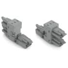 WAGO ELETTRONICA - Distributore tipo h.3 poli.Cod. B.grigio