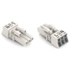 WAGO ELETTRONICA - Presa.3 poli.Cod. A.bianco