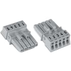 WAGO ELETTRONICA - Presa.5 poli.Cod. B.grigio 890-245