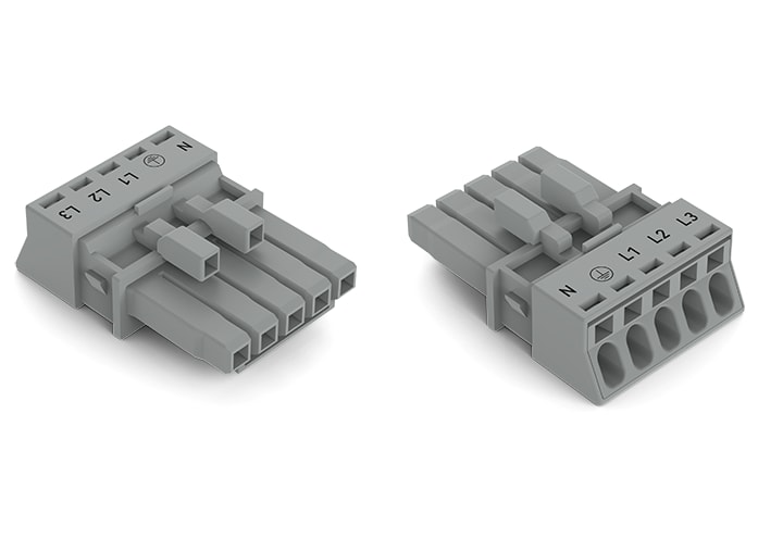 WAGO ELETTRONICA - Presa.5 poli.Cod. B.grigio