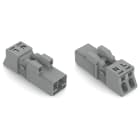 WAGO ELETTRONICA - Spina.2 poli.Cod. B.grigio