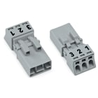 WAGO ELETTRONICA - Spina.3 poli.Cod. B.grigio