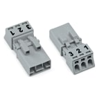 WAGO ELETTRONICA - Spina.3 poli.Cod. B.grigio