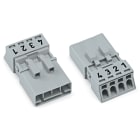 WAGO ELETTRONICA - Spina.4 poli.Cod. B.grigio
