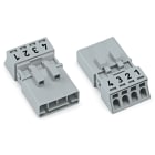 WAGO ELETTRONICA - Spina.4 poli.Cod. B.grigio