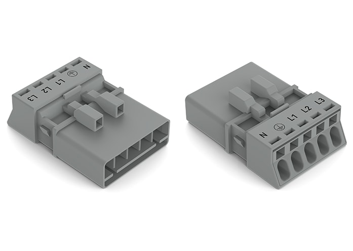 WAGO ELETTRONICA - Spina.5 poli.Cod. B.grigio