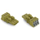 WAGO ELETTRONICA - Presa.3 poli.Cod. B.verde chiaro