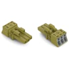 WAGO ELETTRONICA - Presa.3 poli.Cod. B.verde chiaro