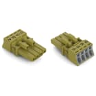 WAGO ELETTRONICA - Presa.4 poli.Cod. B.verde chiaro 890-264/072-000