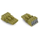 WAGO ELETTRONICA - Presa.4 poli.Cod. B.verde chiaro