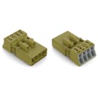 WAGO ELETTRONICA - Spina.4 poli.Cod. B.verde chiaro