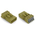 WAGO ELETTRONICA - Spina.4 poli.Cod. B.verde chiaro