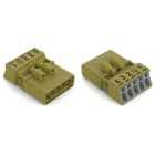 WAGO ELETTRONICA - Spina.5 poli.Cod. B.verde chiaro 890-275/073-000