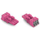 WAGO ELETTRONICA - Presa.3 poli.Cod. B.rosa