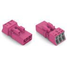 WAGO ELETTRONICA - Spina.3 poli.Cod. B.rosa