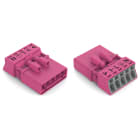 WAGO ELETTRONICA - Spina.5 poli.Cod. B.rosa
