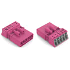 WAGO ELETTRONICA - Spina.5 poli.Cod. B.rosa