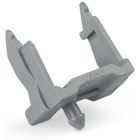 WAGO ELETTRONICA - Supporto di montaggio.3 poli.per prese e spine.grigio 890-303