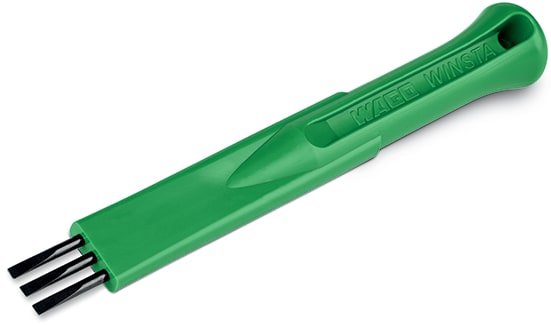 WAGO ELETTRONICA - Utensile.3 poli.verde 890-383
