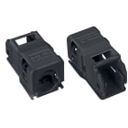WAGO ELETTRONICA - Custodia antistrappo.2 poli.con clip di bloccaggio.nero 890-502/342-000