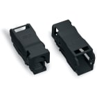 WAGO ELETTRONICA - Custodia antistrappo.3 poli.con clip di bloccaggio.nero