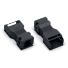 WAGO ELETTRONICA - Custodia antistrappo.5 poli.con clip di bloccaggio.nero