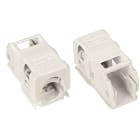 WAGO ELETTRONICA - Custodia antistrappo.2 poli.con clip di bloccaggio.bianco 890-512/342-000