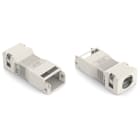 WAGO ELETTRONICA - Custodia antistrappo.4 poli.con clip di bloccaggio.bianco 890-514