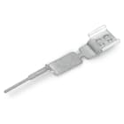 WAGO ELETTRONICA - Piastra connessione schermo.3 poli.per prese e spine.argento-colorato