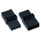 WAGO ELETTRONICA - Accoppiatore intermedio.4 poli.Cod. A.nero 890-604