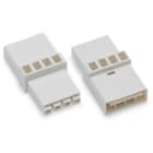 WAGO ELETTRONICA - Accoppiatore intermedio.4 poli.Cod. A.bianco