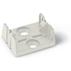 WAGO ELETTRONICA - Piastra di montaggio.5 poli.per connettori di distribuzione.bianco 890-675