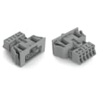 WAGO ELETTRONICA - Presa con innesto a scatto.5 poli.Cod. B.grigio 890-745/062-000