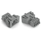 WAGO ELETTRONICA - Spina con innesto a scatto.4 poli.Cod. B.grigio