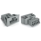 WAGO ELETTRONICA - Spina con innesto a scatto.5 poli.Cod. B.grigio