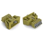 WAGO ELETTRONICA - Presa con innesto a scatto.5 poli.Cod. B.verde chiaro