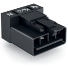 WAGO ELETTRONICA - Spina per circuiti stampati.angolato.4 poli.nero