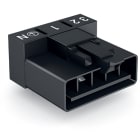 WAGO ELETTRONICA - Spina per circuiti stampati.angolato.5 poli.nero