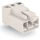 WAGO ELETTRONICA - Spina per circuiti stampati.angolato.3 poli.bianco