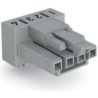 WAGO ELETTRONICA - Presa per circuiti stampati.angolato.4 poli.grigio 890-844/011-000