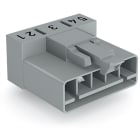 WAGO ELETTRONICA - Spina per circuiti stampati.angolato.5 poli.grigio