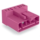 WAGO ELETTRONICA - Spina per circuiti stampati.angolato.5 poli.rosa