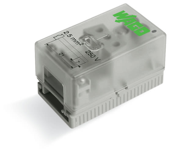 WAGO ELETTRONICA - Alimentatore.per cavo piatto.3 x 2,5 mm².grigio 896-231