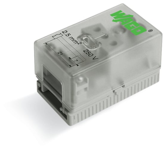 WAGO ELETTRONICA - Alimentatore.per cavo piatto.3 x 2,5 mm².grigio