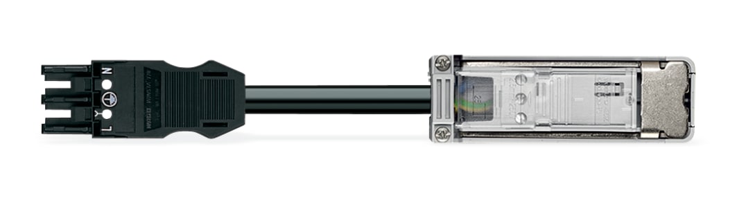WAGO ELETTRONICA - Modulo connessione secondaria.3 x 2,5 mm².3 poli.nero