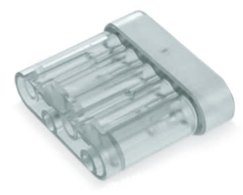 WAGO ELETTRONICA - Chiusura estremità cavo piatto.5 poli.per cavo piatto 10 mm² 897-1050