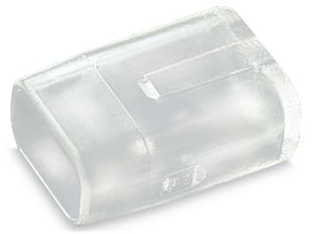 WAGO ELETTRONICA - Chiusura estremità cavo piatto.per cavo piatto 2 x 1,5 mm².plastica.trasparente 897-120