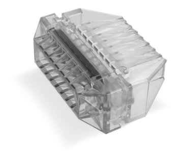 WAGO ELETTRONICA - Chiusura estremità cavo piatto.5 poli.per cavo piatto 16 mm² 897-1650